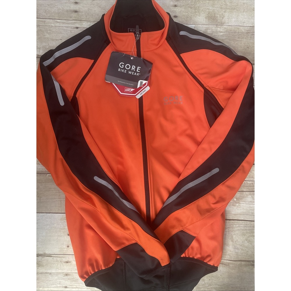 GORE Phantom 2.0 SO Jacket Orange Black, Medium Soft Shell
